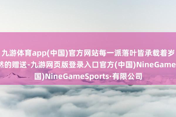九游体育app(中国)官方网站每一派落叶皆承载着岁月的千里淀与当然的赠送-九游网页版登录入口官方(中国)NineGameSports·有限公司