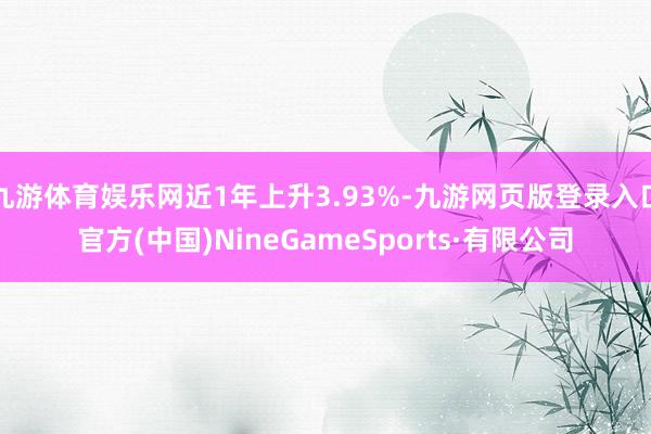 九游体育娱乐网近1年上升3.93%-九游网页版登录入口官方(中国)NineGameSports·有限公司